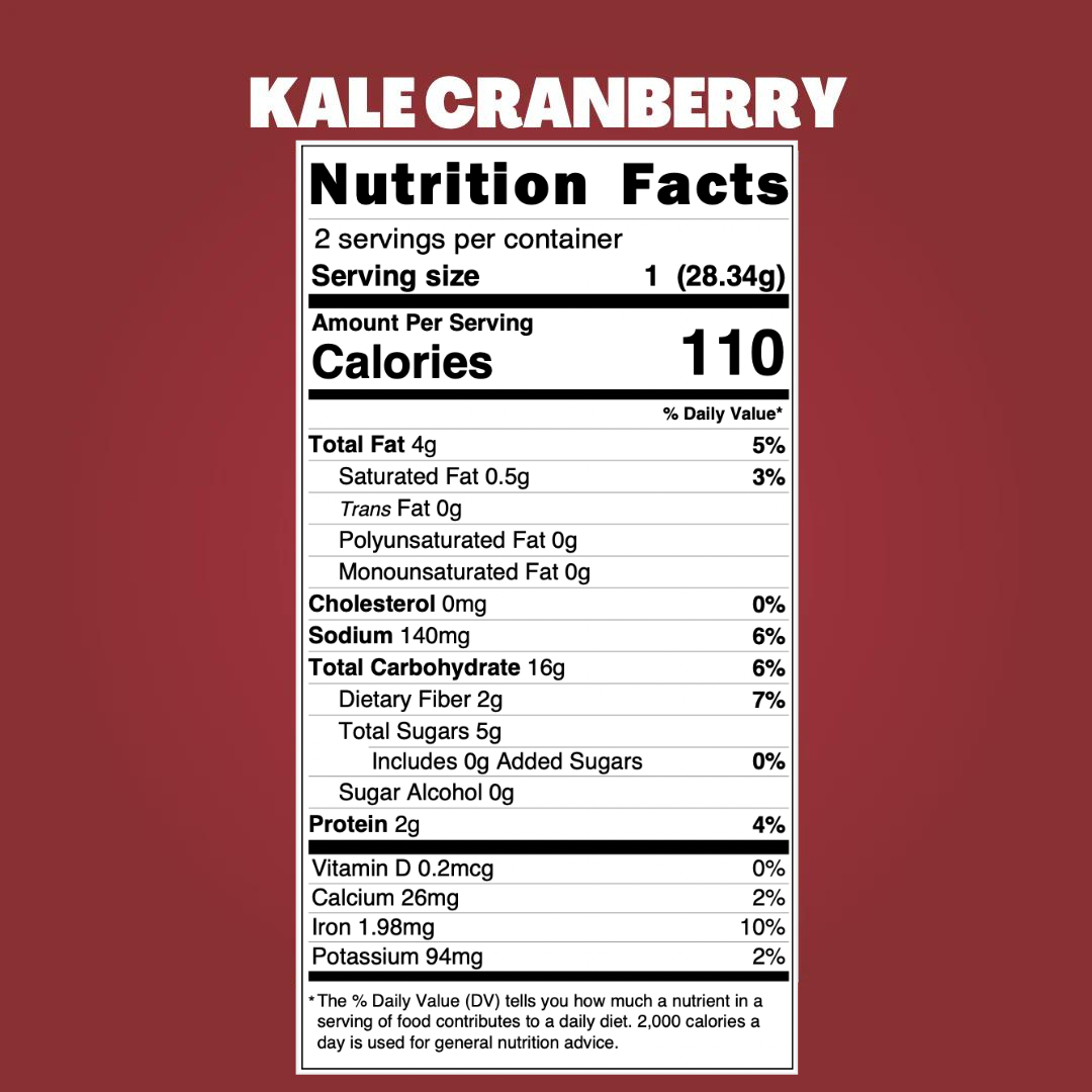 Kale Cranberry 2oz